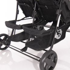 Дитяча коляска для двійні Lorelli Twin BLACK (10020072185)